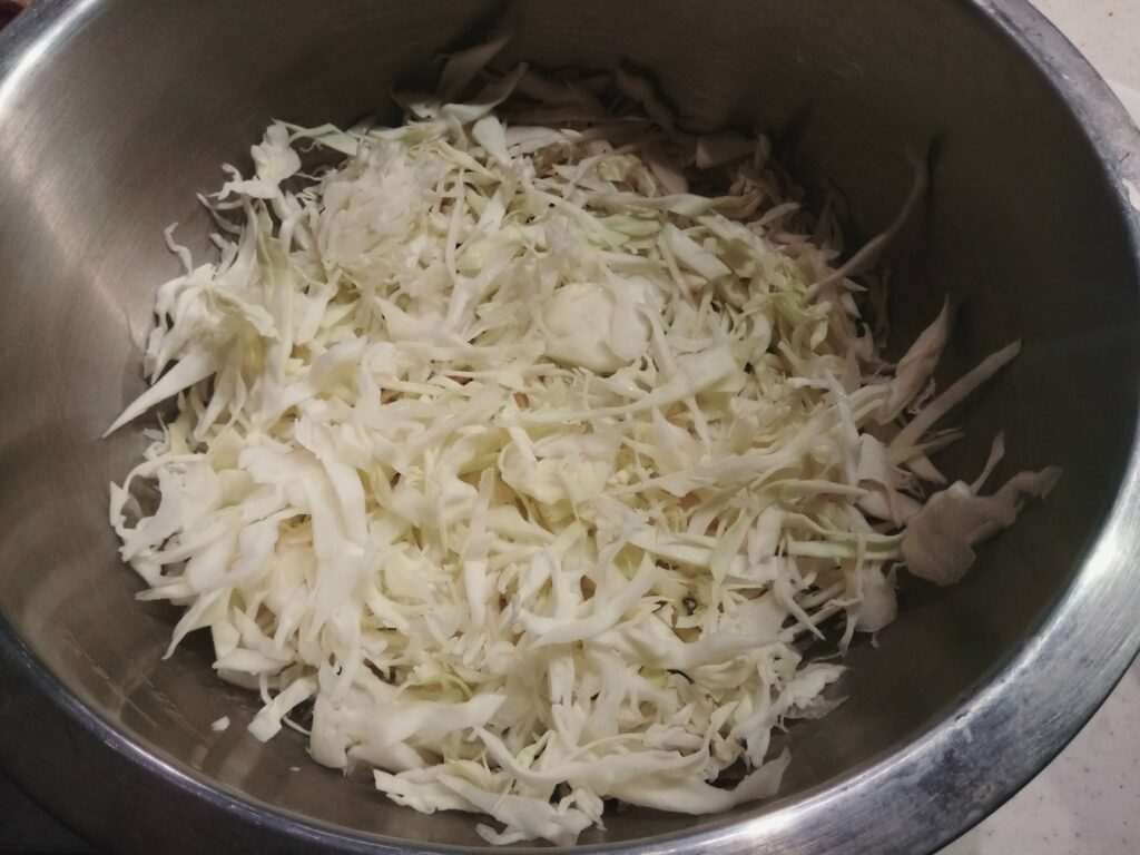 Шинкованная капуста